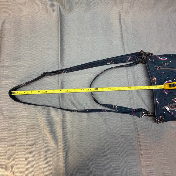 Lug Swivel crossbody adjustable strap with one shoulder strap, removable rainbow - Picture 5 of 14
